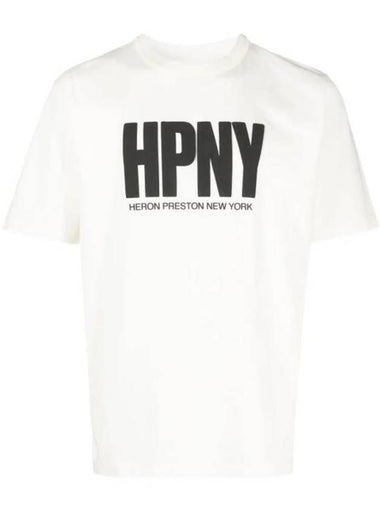 Short Sleeve T-Shirt HMAA032C99JER005 0110 - HERON PRESTON - BALAAN 1