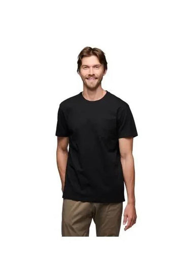 BLACK DIAMOND project tee MENS OAMAP752442 - BLACK & BROWN - BALAAN 1