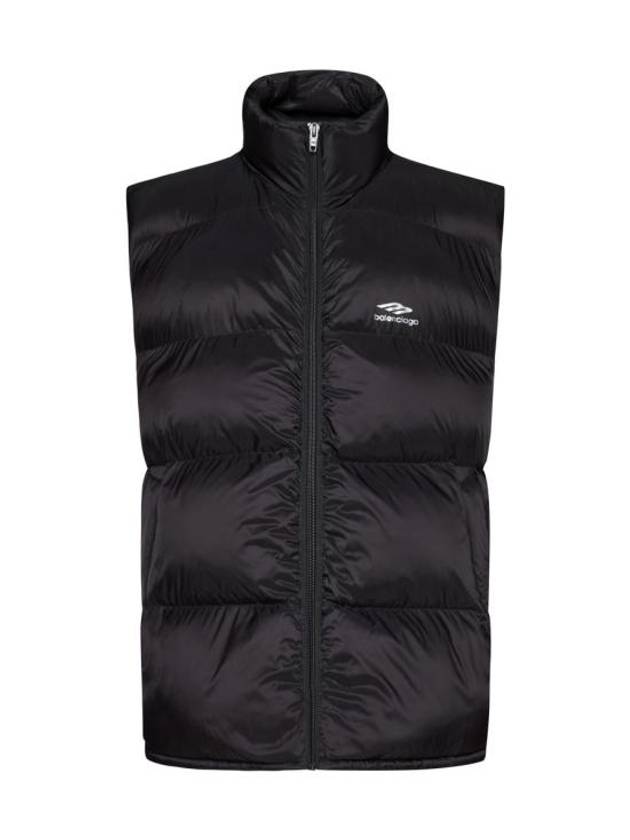 Quilted Nylon Puffer Vest Black - BALENCIAGA - BALAAN 2