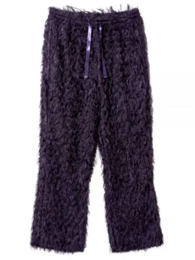 String Easy Pant PER Argyle Fringe Jq PURPLE NS122 Pants - NEEDLES - BALAAN 1