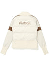 Hybrid down knit cardigan IVORY WOMAN - MALBON GOLF - BALAAN 2