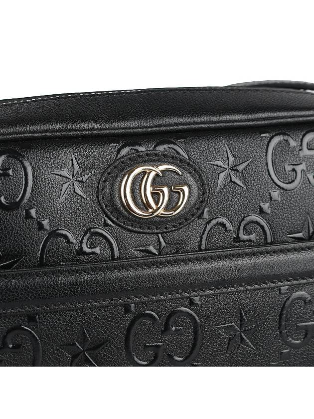 GG Star Small Shoulder Bag Black - GUCCI - BALAAN 8