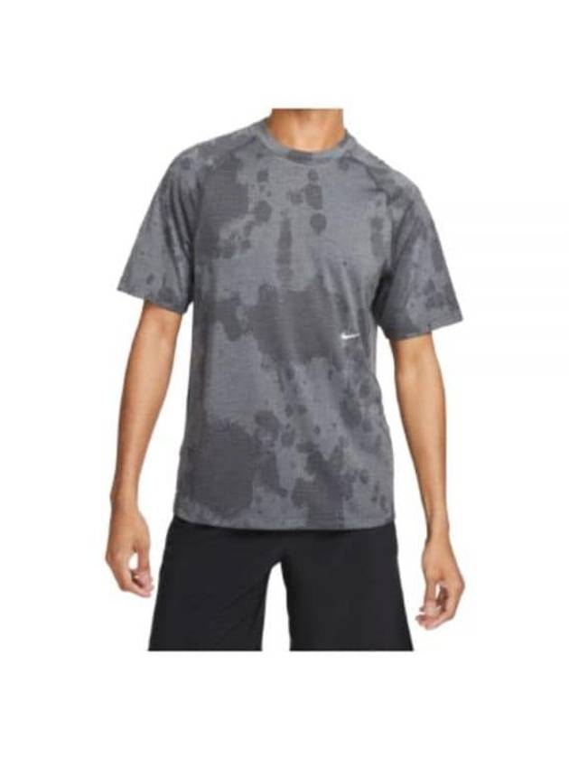 Men's Dri-Fit Engineered Fitness Short Sleeve T-Shirt Iron Grey - NIKE - BALAAN 2