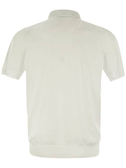 Short-sleeved polo-zip - KITON - BALAAN 2