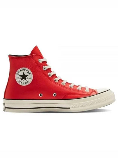 Chuck 70 High Seasonal Leather University Red - CONVERSE - BALAAN 2