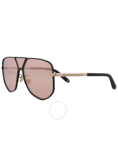 Philipp Plein Bronze Mirror Pilot Unisex Sunglasses SPP009M 2AMX 61 - PHILIPP PLEIN - BALAAN 1