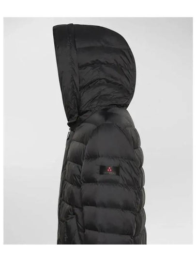 KASA CJ TRAP 03 Black Hooded Down Coat - PEUTEREY - BALAAN 2