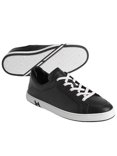 Kid Low Top Sneakers Black - HERMES - BALAAN 1