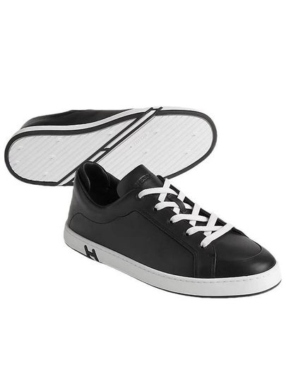 Kid Low Top Sneakers Black - HERMES - BALAAN 2