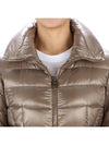 Women's Maria Full Zip Up Padding  Dove Grey - HERNO - BALAAN 10