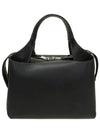 Boston Leather Tote Bag Black - TOD'S - BALAAN 4