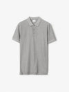 Men's Monogram Logo Polo Shirt Grey - BURBERRY - BALAAN 2