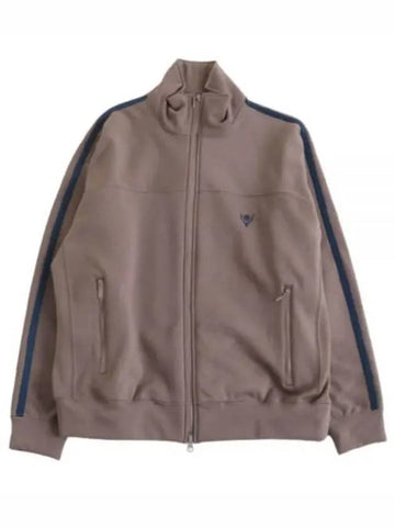 South to West Eight Trainer Jacket PECPU Fleece Lined Jersey LQ776A Fleece Trainer Jacket - SOUTH2 WEST8 - BALAAN 1