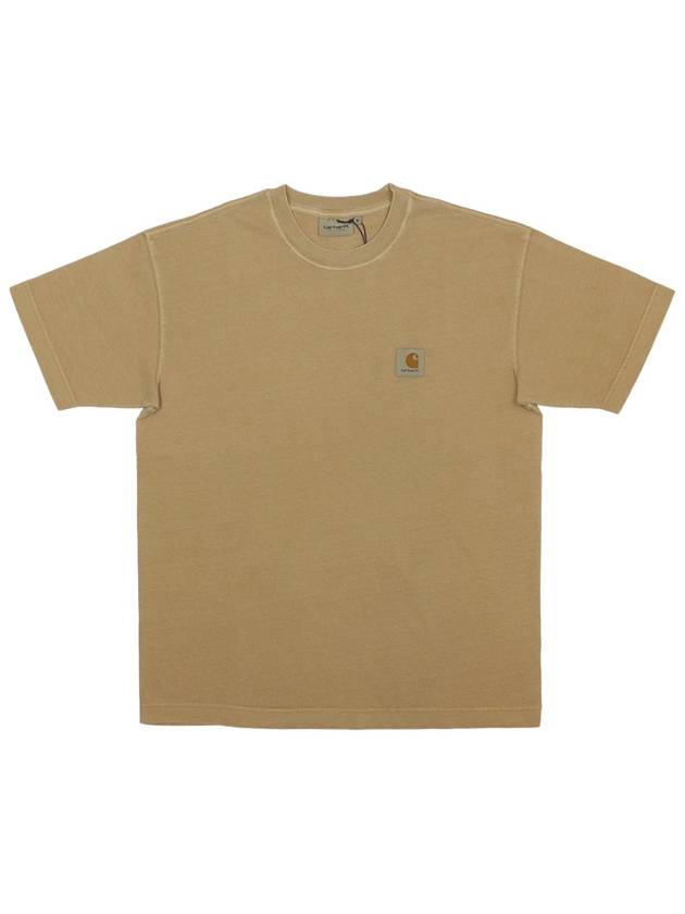 Relaxed Fit Nelson Short Sleeve T-Shirt Beige - CARHARTT WIP - BALAAN 2