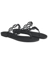 women sandals island noir sandals black - HERMES - BALAAN 5