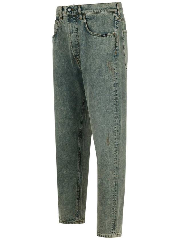 Amish 'Jeramiah' Blue Denim Jeans - AMISH - BALAAN 2