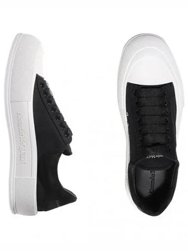 Deck lace up plimsoll sneakers - ALEXANDER MCQUEEN - BALAAN 1