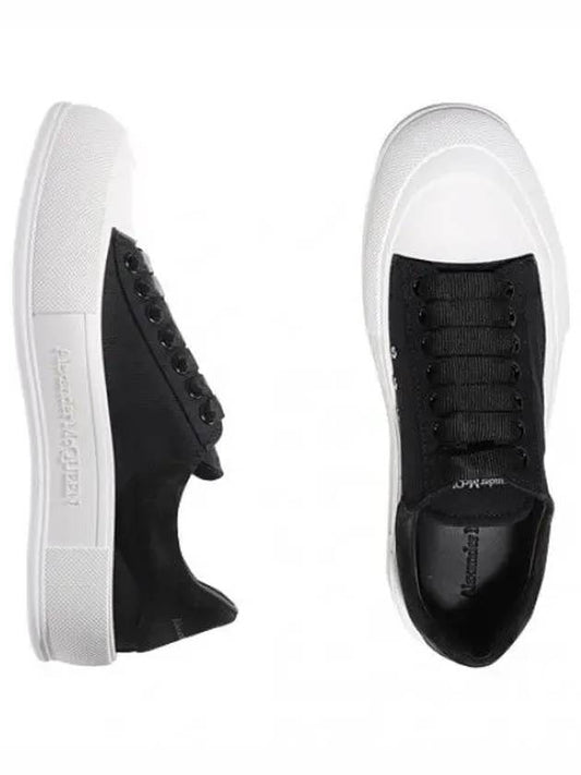 Deck lace up plimsoll sneakers men s - ALEXANDER MCQUEEN - BALAAN 1