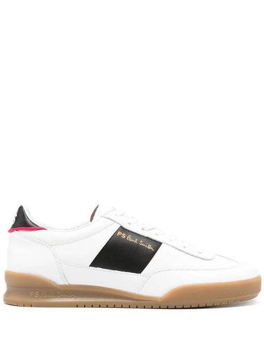 Paul Smith Dover White Leather Sneakers - PAUL SMITH - BALAAN 1