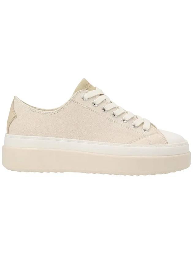 Austen Cotton Low Top Sneakers Beige - ISABEL MARANT - BALAAN 3