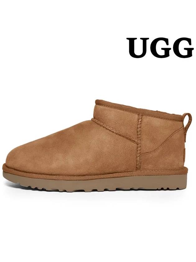 Women's Classic Ultra Mini Winter Boots Chestnut - UGG - BALAAN 2