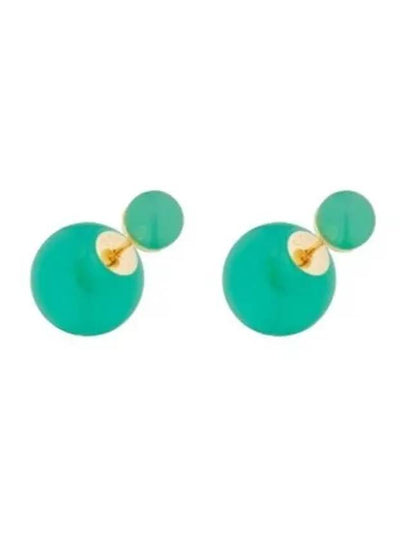 Riviera Tribales Earrings Green Gold - DIOR - BALAAN 2