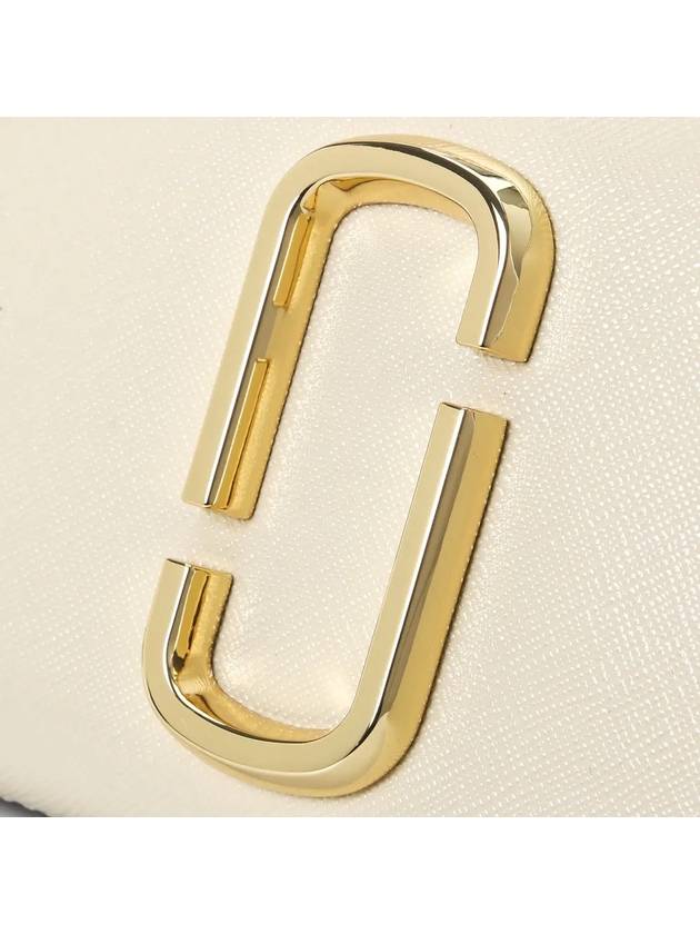 Snapshot Compact Logo Zipper Medium Wallet Ivory - MARC JACOBS - BALAAN 7