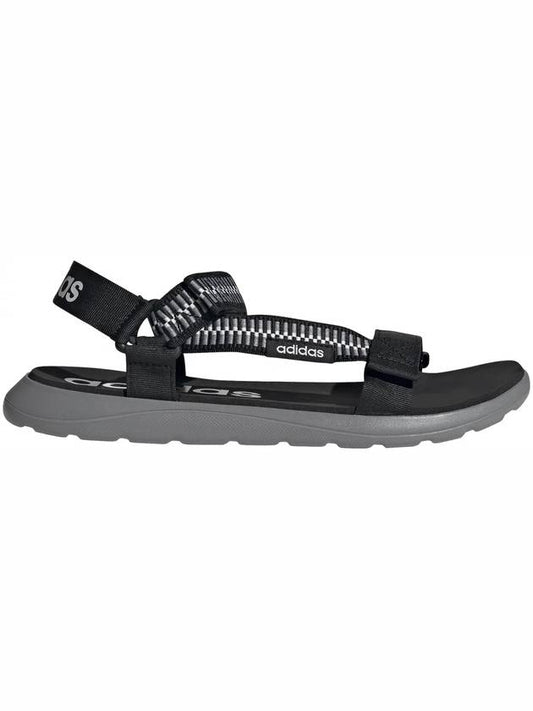 comfort strap sandals black - ADIDAS - BALAAN 1