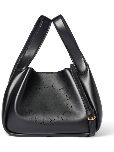 Stella Logo faux-leather tote bag - STELLA MCCARTNEY - BALAAN 1