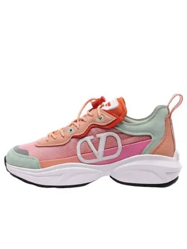 Women's Shegoes Low Top Sneakers Pink - VALENTINO - BALAAN 2