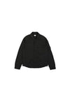 Chrome-R Pocket Over Long Sleeve Shirt Black - CP COMPANY - BALAAN 2