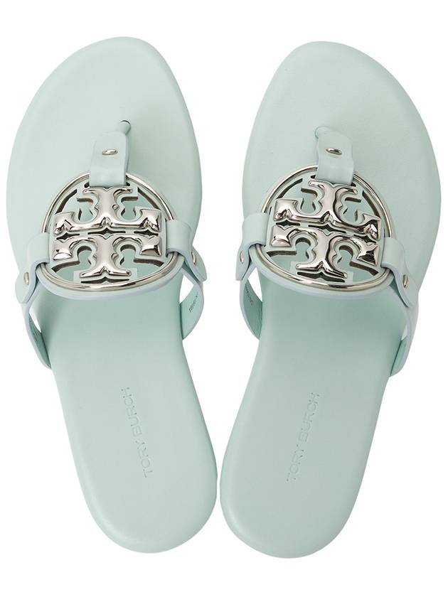 metal mirror soft sandals - TORY BURCH - BALAAN.