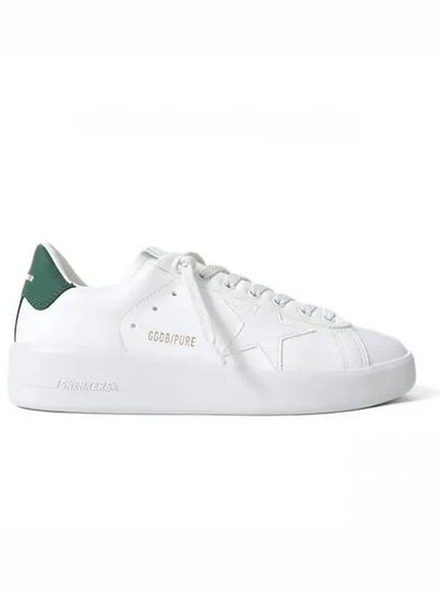 Leather Back Contrast Patch Low Top Sneakers White - GOLDEN GOOSE - BALAAN 2