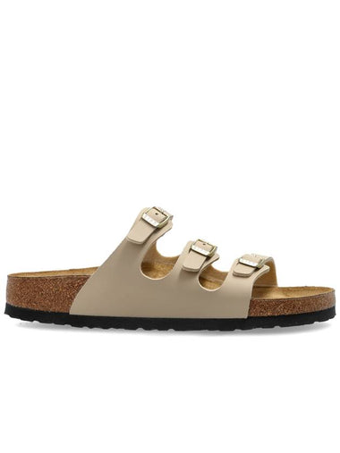 Birkenstock Slippers Florida BS, Women's, Cream - BIRKENSTOCK - BALAAN 1