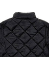 Sora Logo Quilted Short Padding Black - DUVETICA - BALAAN 9