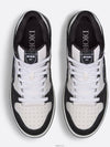 B57 High Top Sneakers Black White - DIOR - BALAAN 4