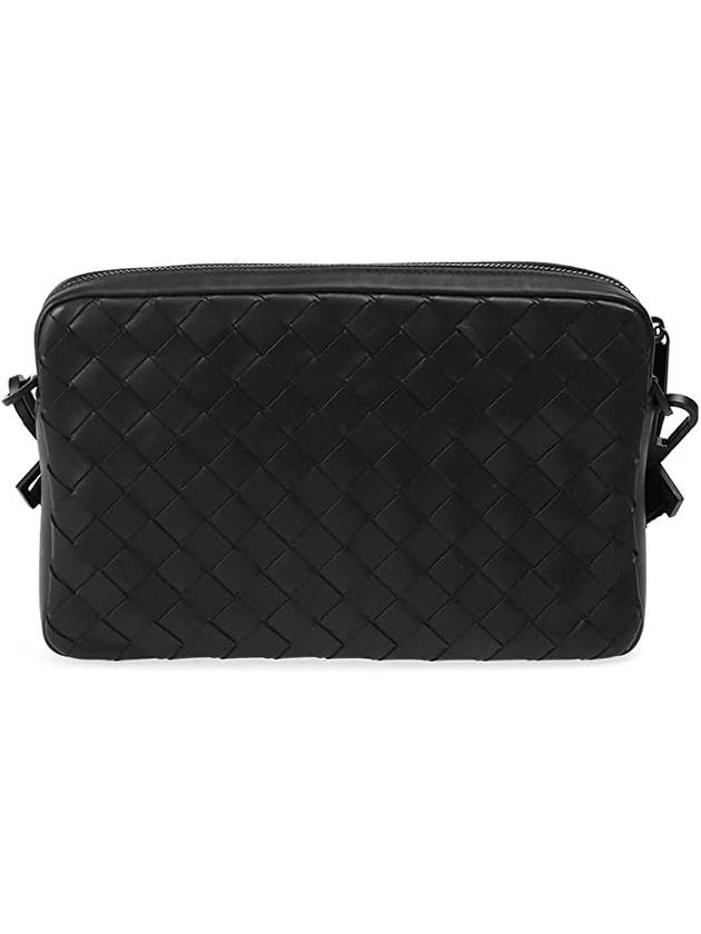 Intrecciato Cross Bag Black - BOTTEGA VENETA - BALAAN 4