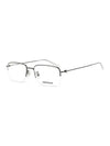 Rectangle Metal Eyeglasses Ruthenium - MONTBLANC - BALAAN 3