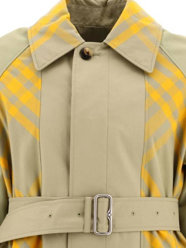 Check Belted Trench Coat Beige - BURBERRY - BALAAN 6