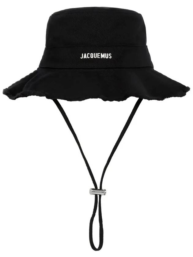 Le Bob Artichaut Bucket Hat Black - JACQUEMUS - BALAAN 2