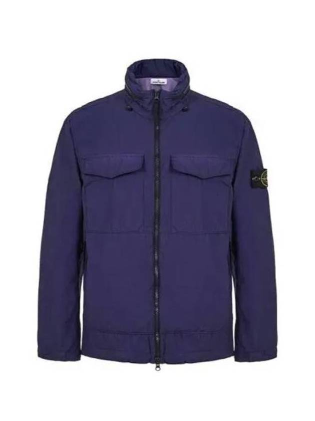 Waffen Naslan Light Watro Zip-up Jacket Dark Blue - STONE ISLAND - BALAAN 2