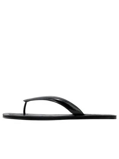 Tabi Leather Flip Flops Black - MAISON MARGIELA - BALAAN 2