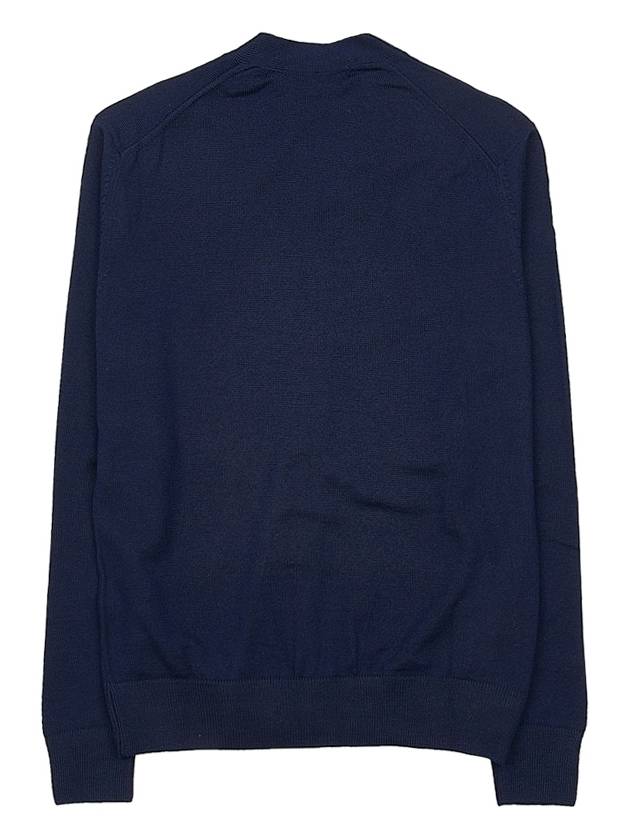 Fox Head Patch Classic Cardigan Navy - MAISON KITSUNE - BALAAN 3