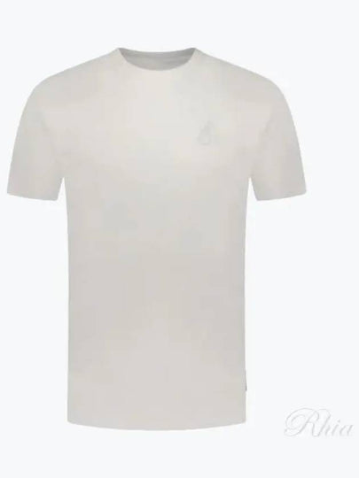 Logo Cotton Short Sleeve T-Shirt White - MOOSE KNUCKLES - BALAAN 2