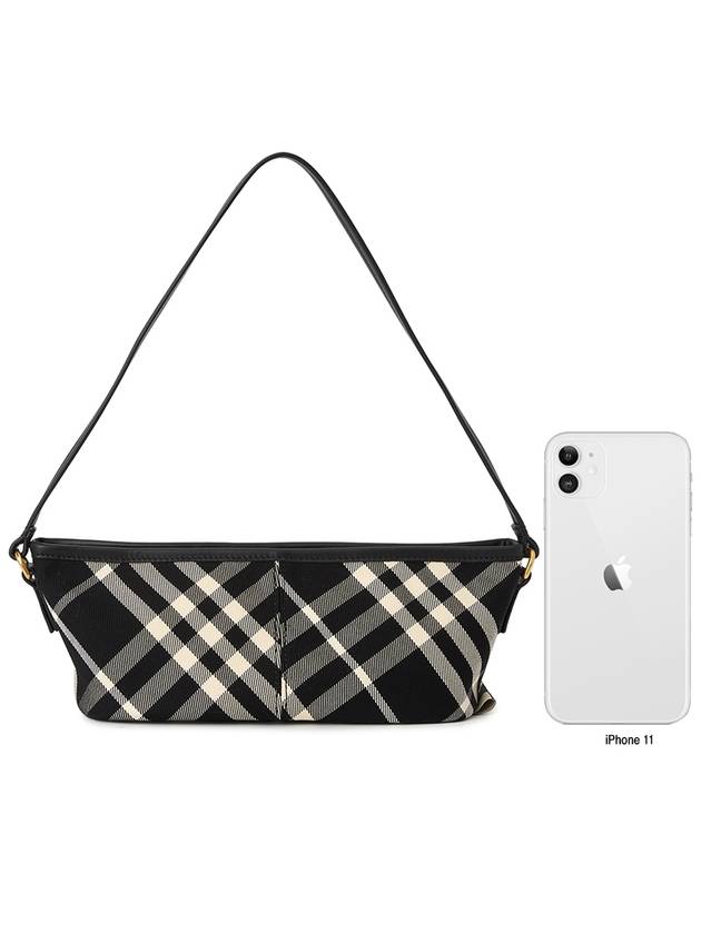 Check Mini Shoulder Bag Black - BURBERRY - BALAAN 8