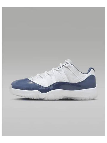 Air Jordan 11 Retro Low Diffused Blue Men s Sneakers White Football Gray Midnight Navy FV5104 104 735799 - NIKE - BALAAN 1