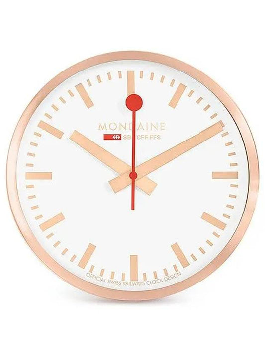 A995CLOCK17SBK wall clock - MONDAINE - BALAAN 1