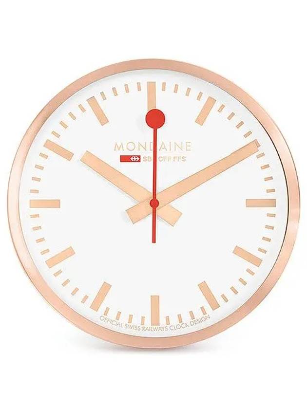 Clock A995CLOCK17SBK wall clock - MONDAINE - BALAAN 1