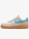 Air Force 1 07 LV8 M Phantom Gum Yellow Summit White Baltic Blue FQ8714 003 - NIKE - BALAAN 2