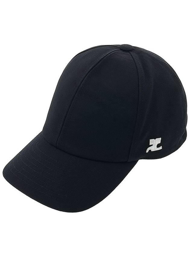 Signature Cotton Ball Cap Black - COURREGES - BALAAN 2